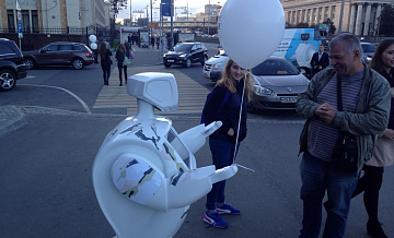 В районе Аэропорт потерялся робот, говорящий по-русски