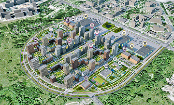 Крупный жилой комплекс построят в промзоне ЦИЭ