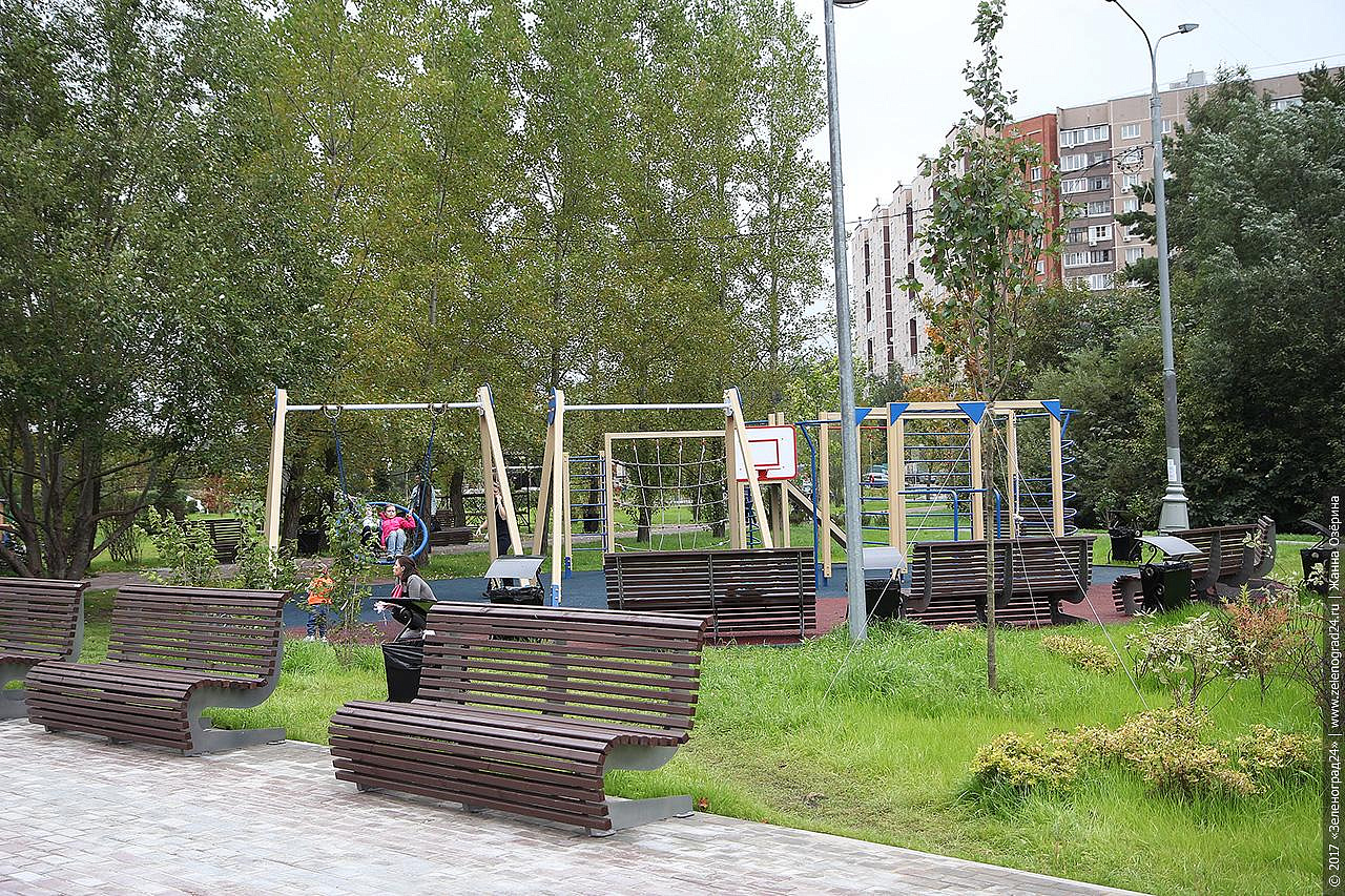 Парк в 16 районе Зеленоград