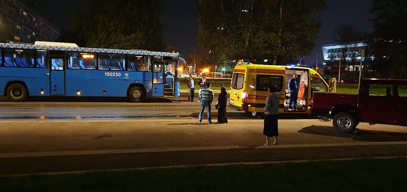 В Зеленограде в ДТП с автобусом пострадали люди