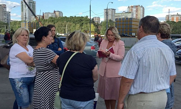 Депутат Мосгордумы Ильичёва пообщалась с жителями Бескудниковского района